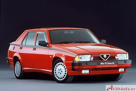 Alfa Romeo 75 1.6 (110 Hp)1985 - 1989 thumbnail 6