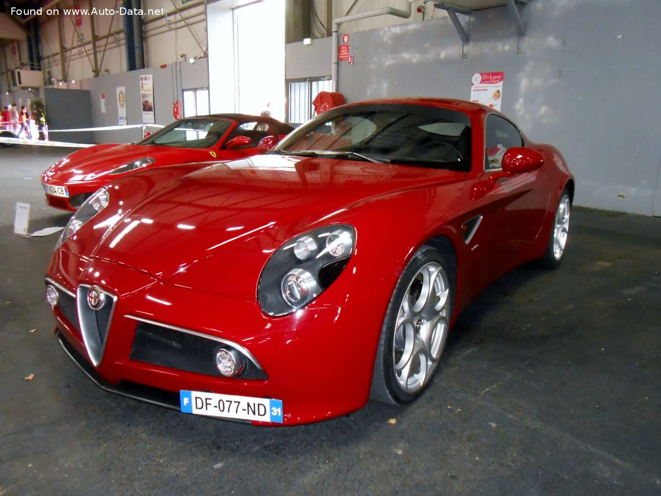 Alfa Romeo 8C Competizione 4.7i V8 32V (450 Hp)2007 - 2010 thumbnail 3