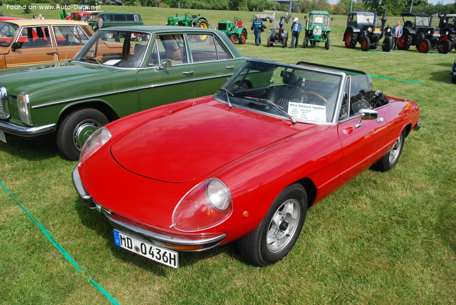 Alfa Romeo Spider 1300 (88 Hp)1968 - 1969 - 1
