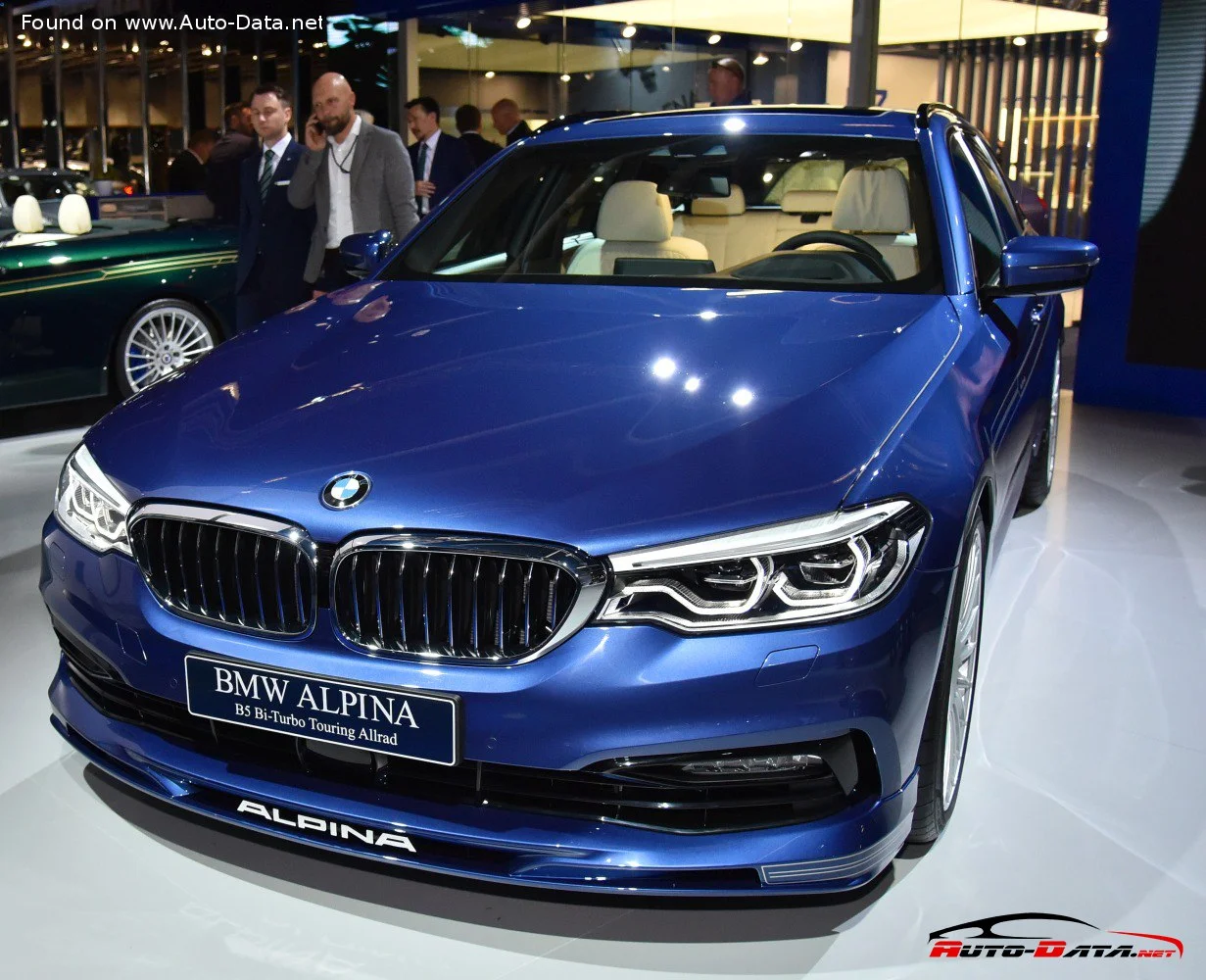 Alpina B5 4.4 V8 BiTurbo (608 Hp) AWD Switch-Tronic2017 - 2020 thumbnail 8