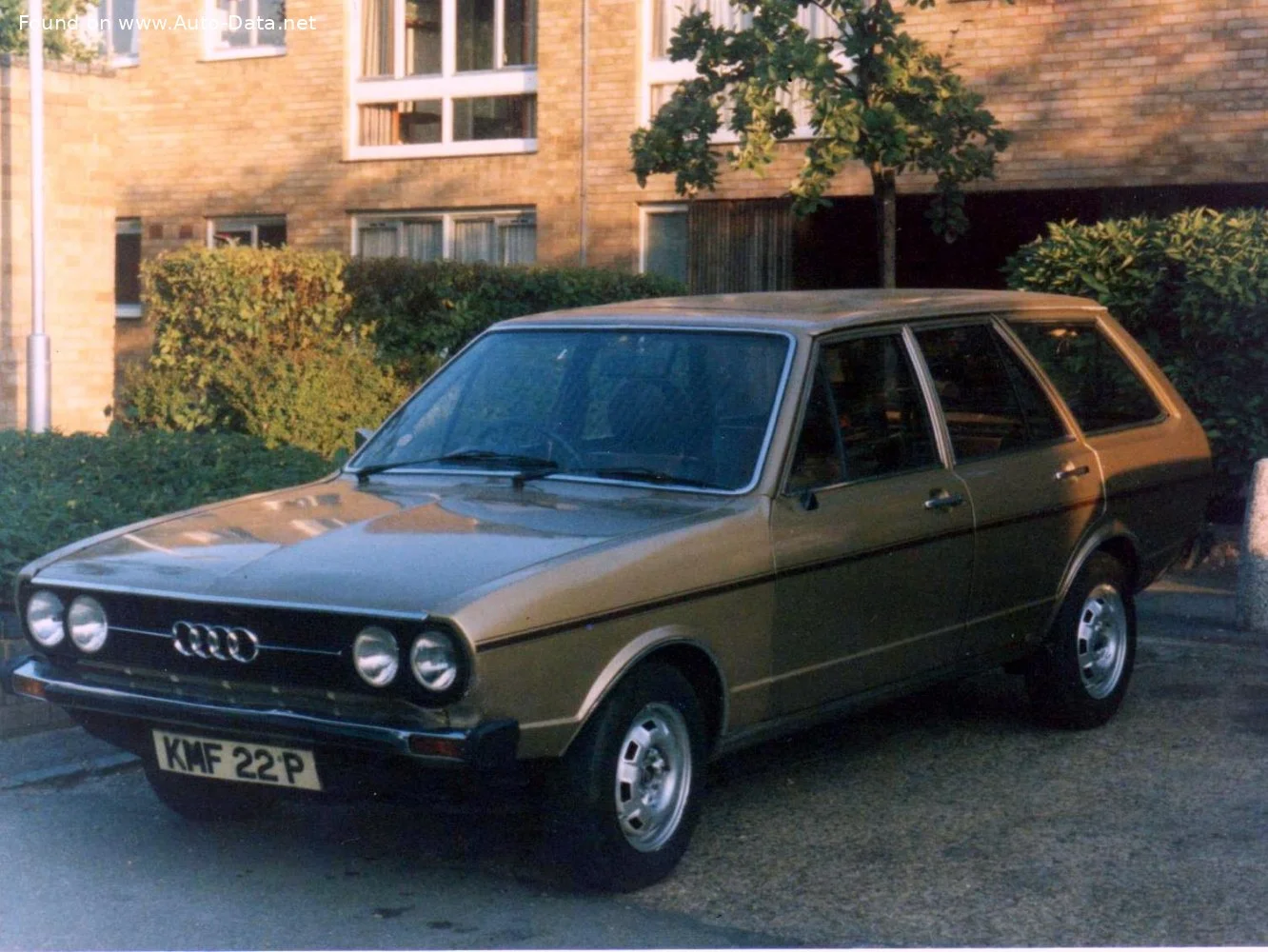 Audi 80 1.6 GL (85 Hp)1975 - 1976 - 1