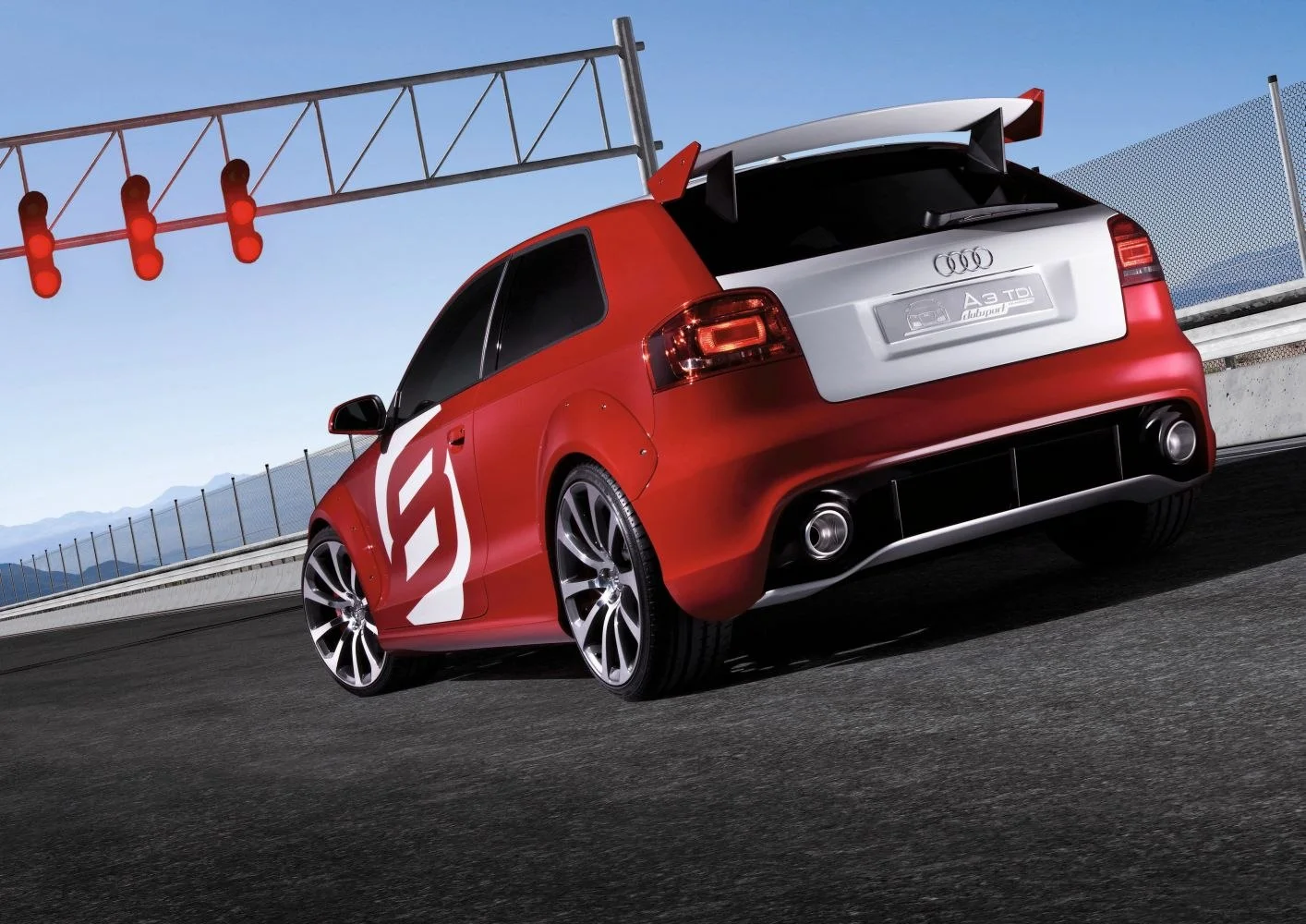 Audi A3 2.0 TDI (224 Hp) quattro2008 - 2008 thumbnail 4