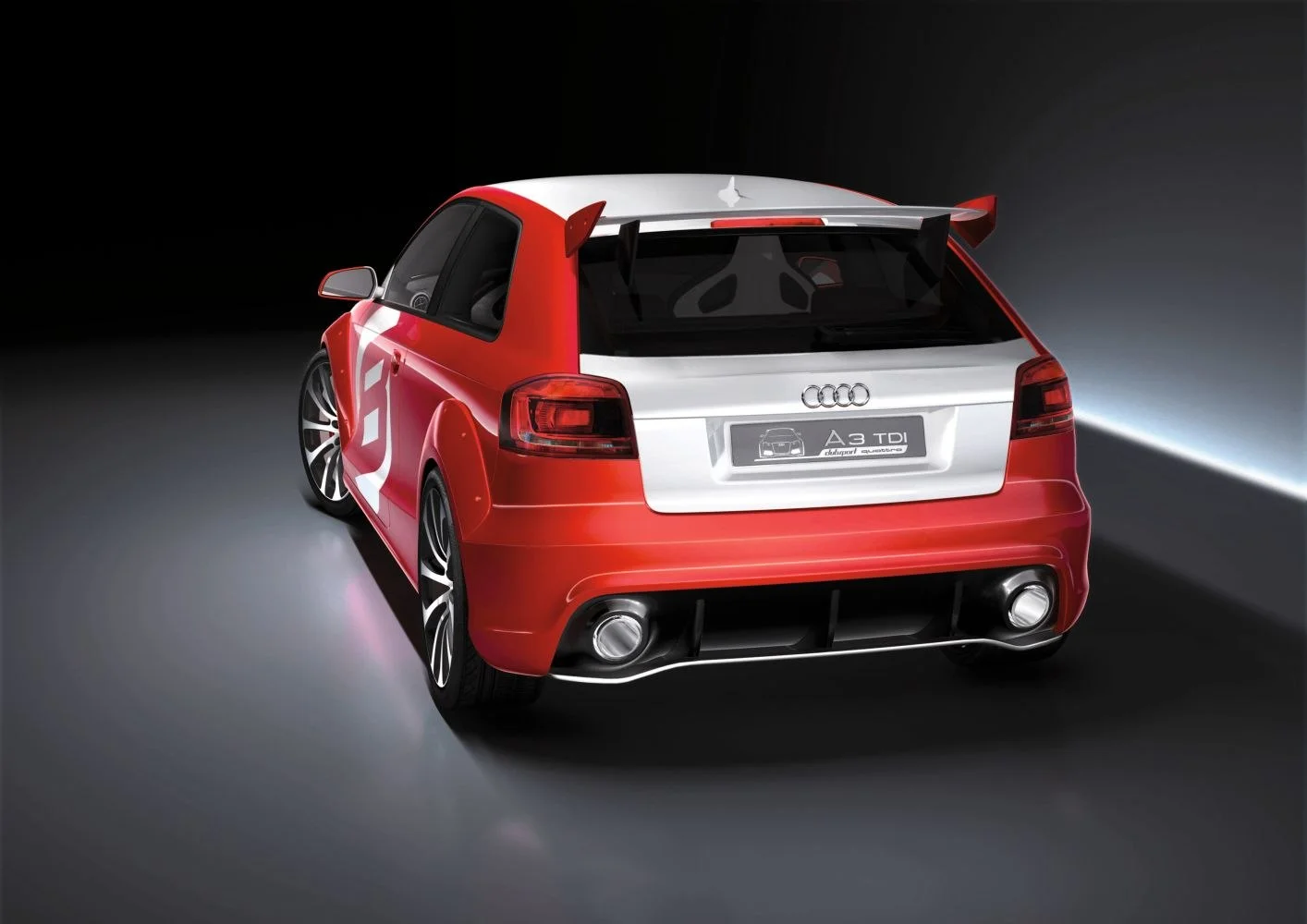 Audi A3 2.0 TDI (224 Hp) quattro2008 - 2008 thumbnail 10