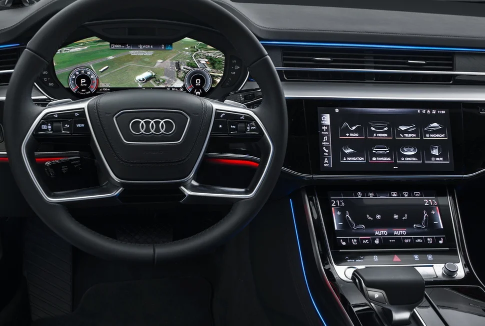 Audi A8 50 TDI V6 (286 Hp) Mild Hybrid quattro tiptronic2017 - 2019 thumbnail 4