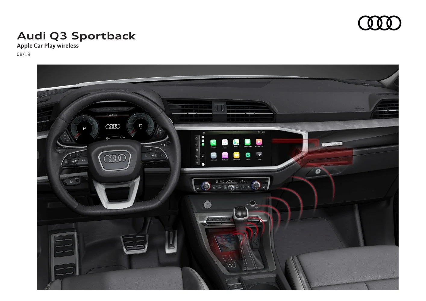 Audi Q3 35 TDI (150 Hp)2020 - 2024 thumbnail 13