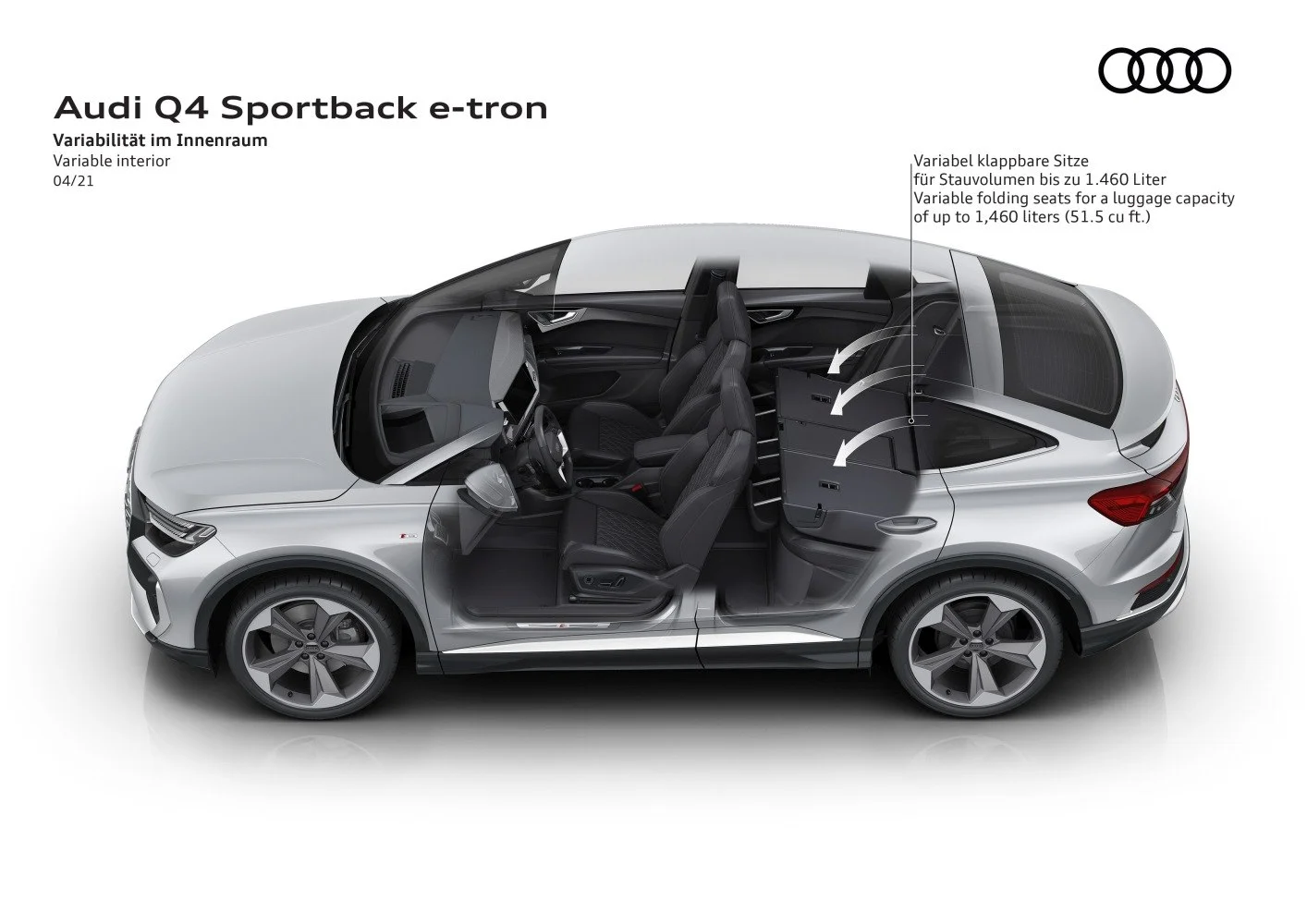 Audi Q4 e-tron 35 55 kWh (170 Hp)2021 - 2022 thumbnail 17