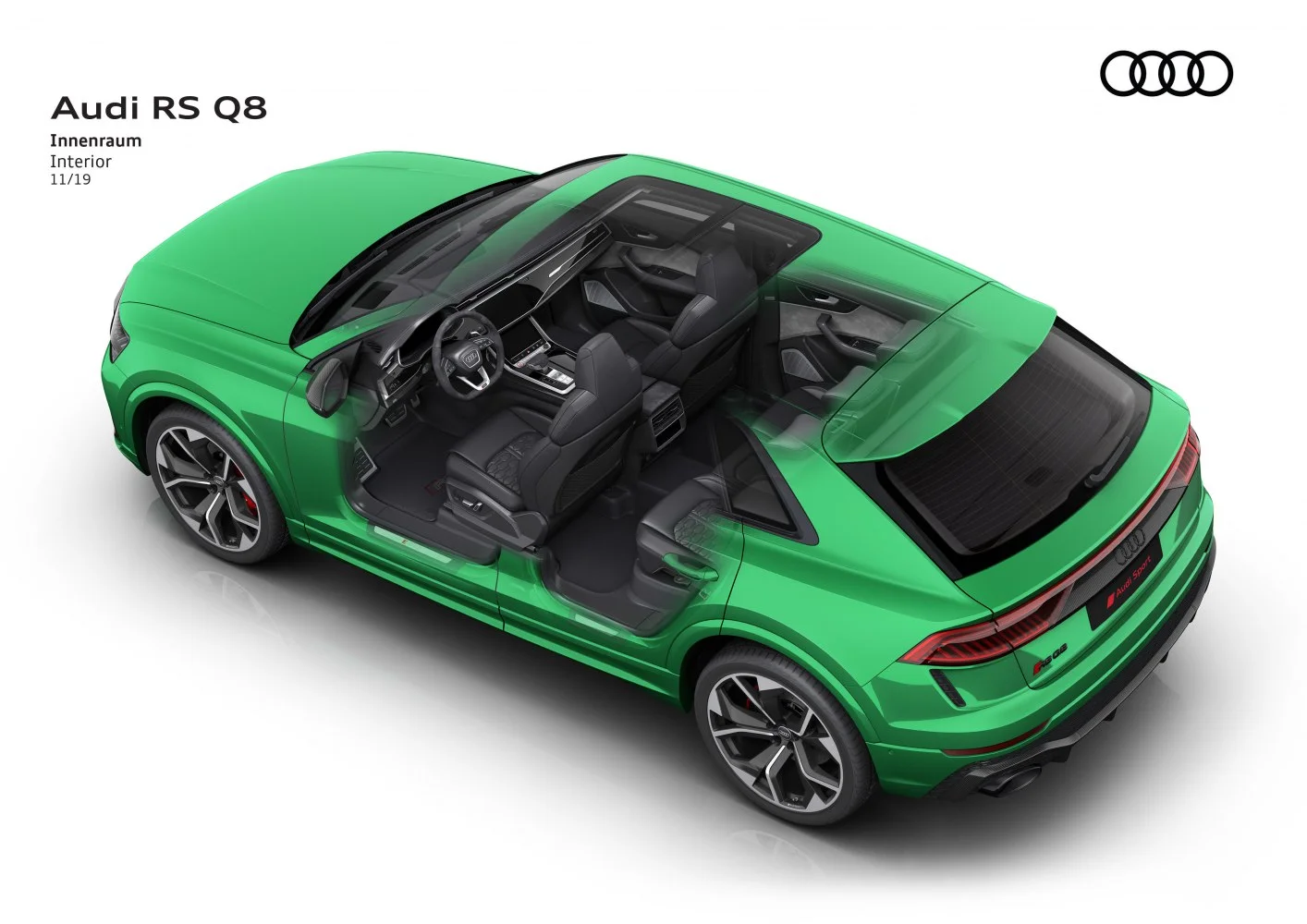 Audi RSQ8 4.0 TFSI V8 (600 Hp) Mild Hybrid quattro tiptronic COD2019 - 2024 thumbnail 13