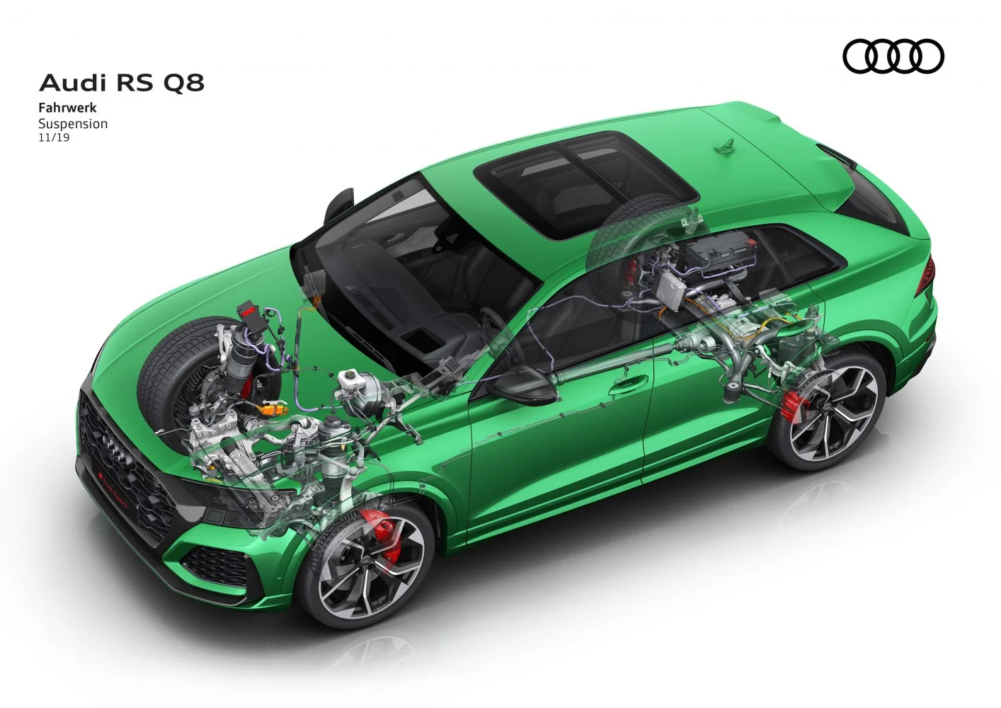 Audi RSQ8 4.0 TFSI V8 (600 Hp) Mild Hybrid quattro tiptronic COD2019 - 2024 thumbnail 17