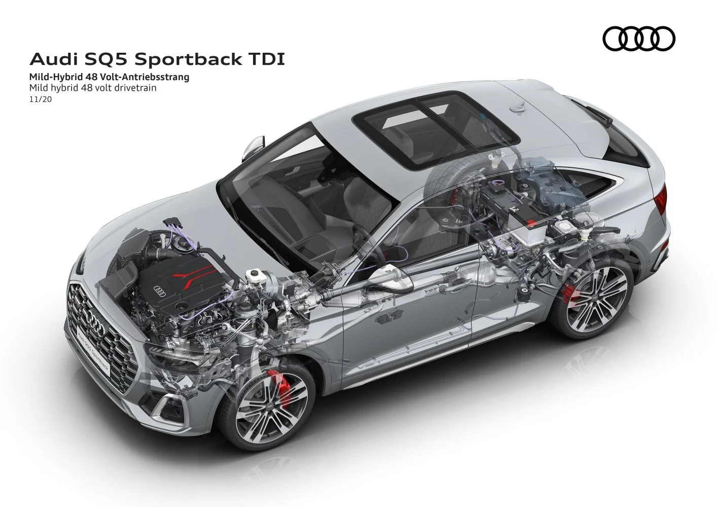 Audi SQ5 3.0 TDI V6 (341 Hp) Mild Hybrid quattro tiptronic2020 - 2024 thumbnail 11