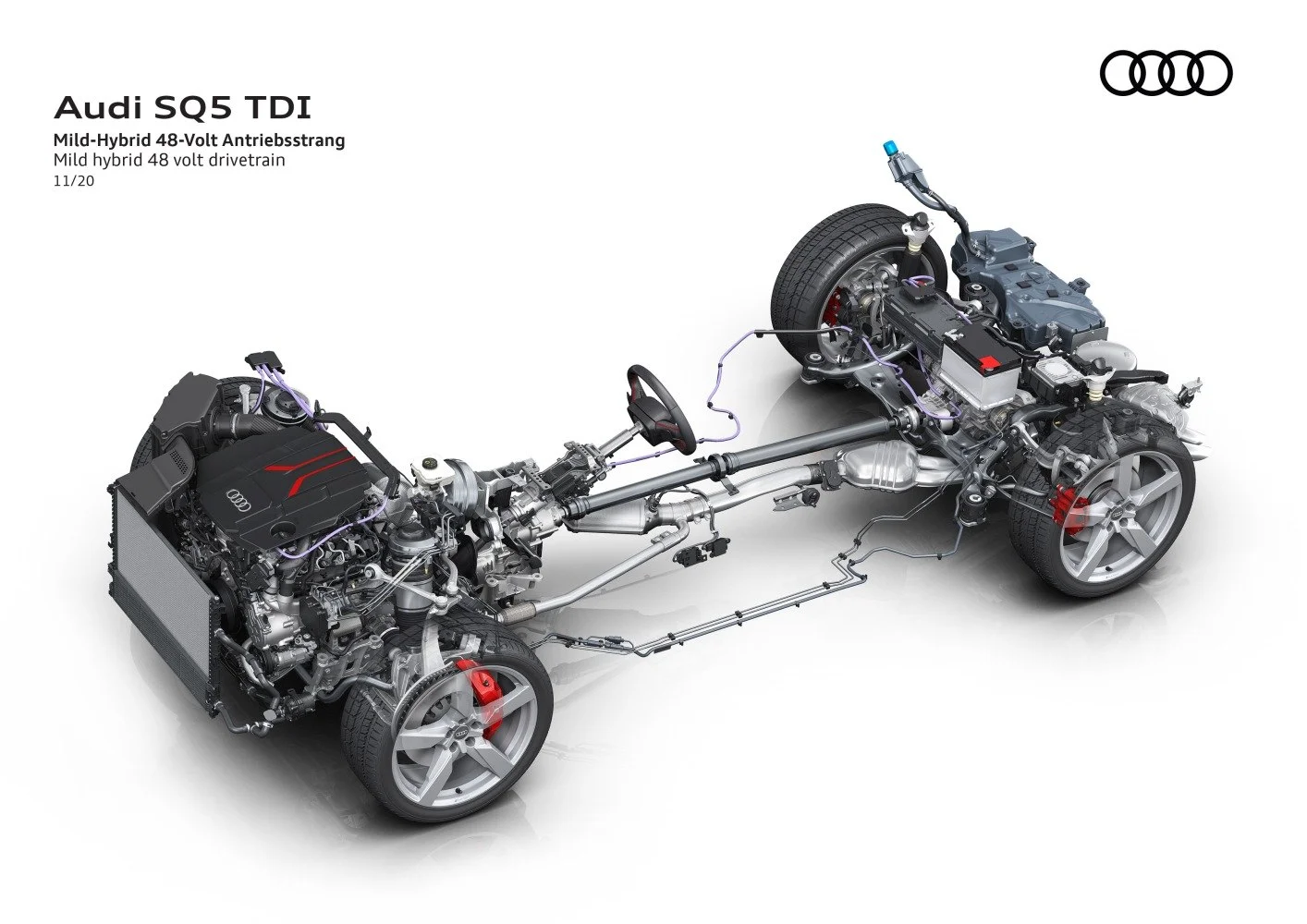 Audi SQ5 3.0 TDI V6 (341 Hp) Mild Hybrid quattro tiptronic2020 - 2024 thumbnail 14