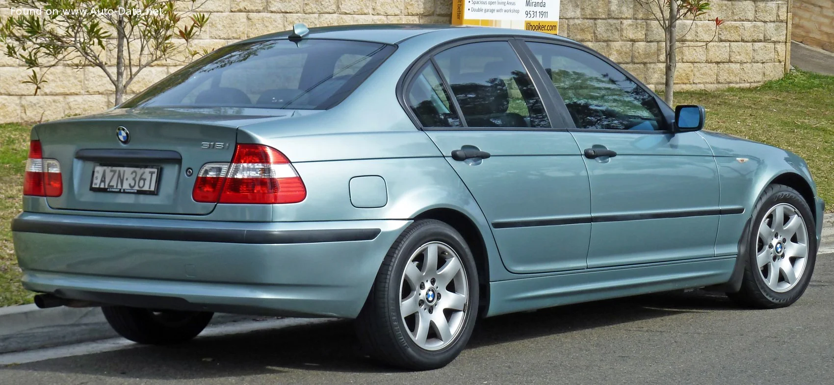 BMW 3 Series 316i (116 Hp)2001 - 2005 thumbnail 4