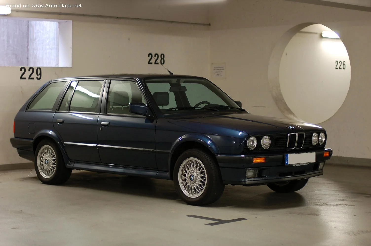 BMW 3 Series 316i (102 Hp)1987 - 1988 - 1