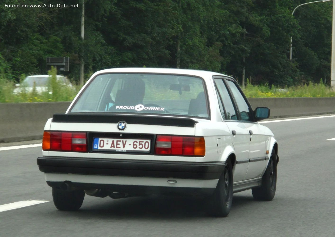 BMW 3 Series 316i (100 Hp)1987 - 1991 thumbnail 9