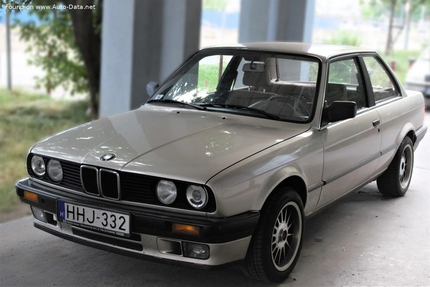 BMW 3 Series 316i (102 Hp)1987 - 1988 - 1