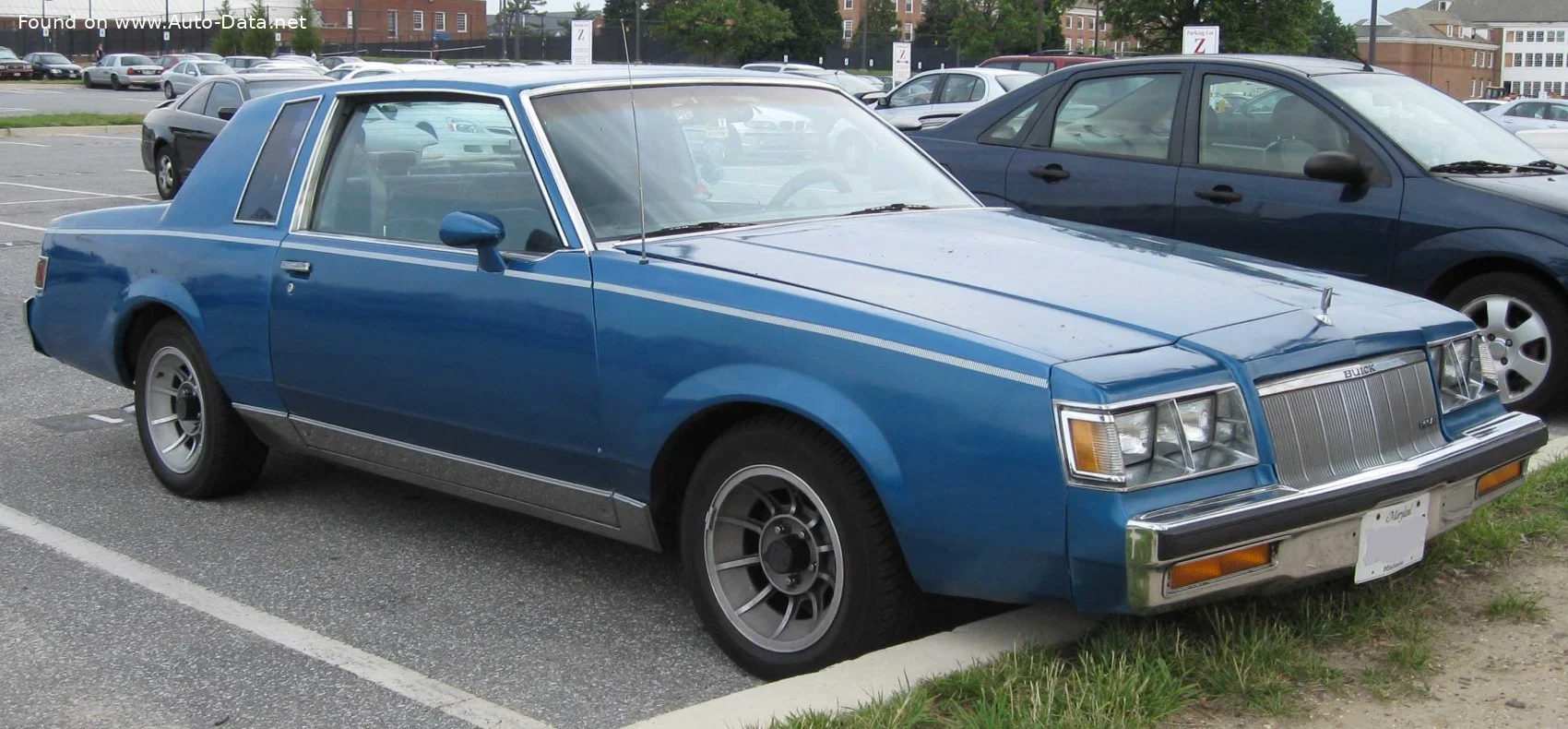 Buick Regal 3.8 V6 (112 Hp) Automatic1981 - 1987 - 1