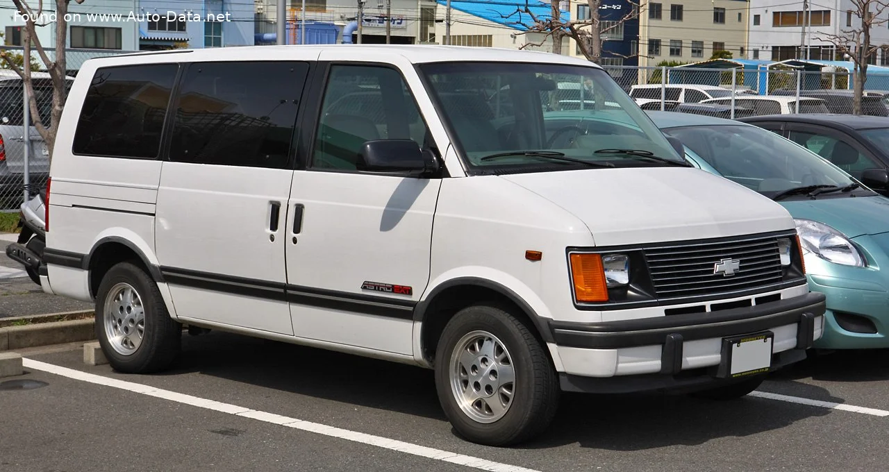 Chevrolet Astro 4.3 i V6 (163 Hp)1985 - 1995 - 1