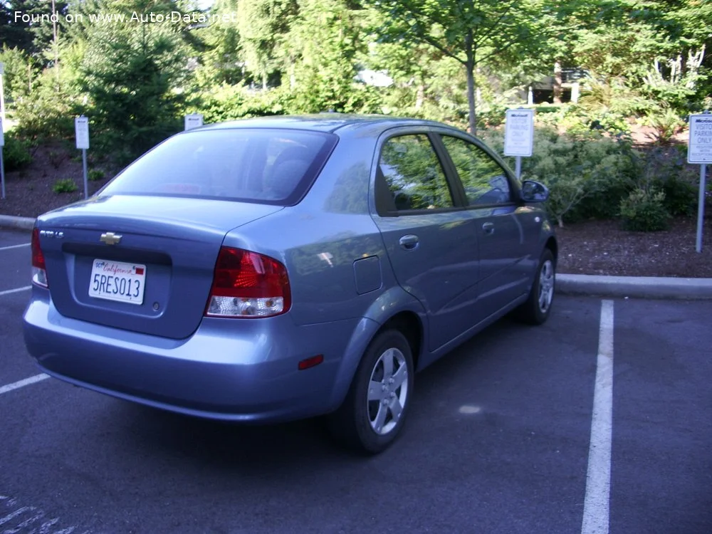 Chevrolet Aveo 1.2 i 8V (72 Hp)2004 - thumbnail 3
