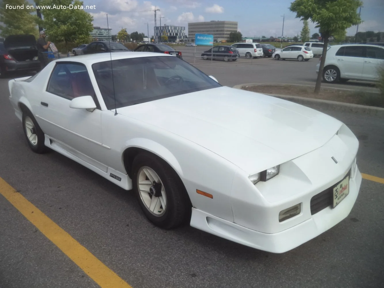 Chevrolet Camaro RS 3.1 V6 MFI (140 Hp)1991 - 1992 - 1