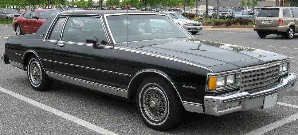 Chevrolet Caprice 5.7 (163 Hp)1983 - 1990 - 1