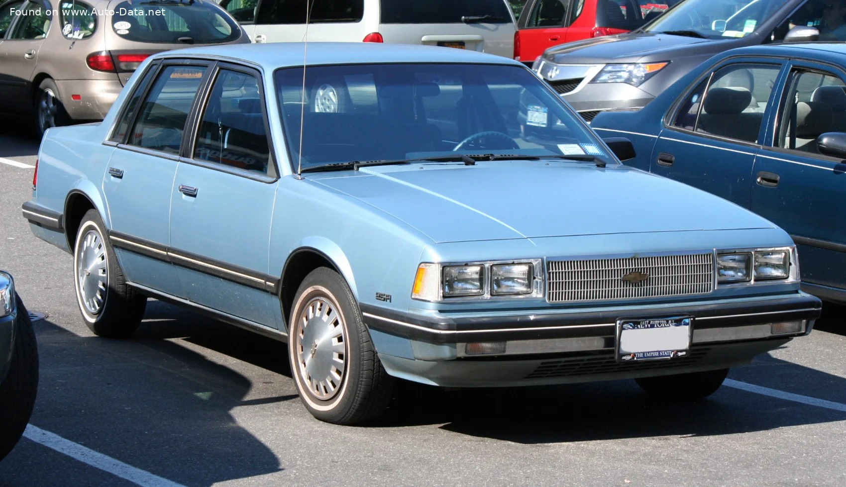 Chevrolet Celebrity 2.8 V6 (130 Hp)1982 - 1989 thumbnail 2