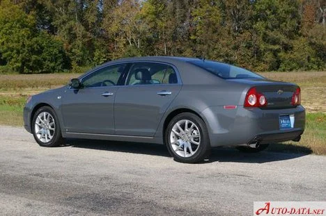 Chevrolet Malibu 2.4i (164 Hp) Hybrid2008 - 2009 thumbnail 2