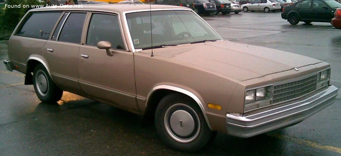 Chevrolet Malibu 3.8 V6 (110 Hp) CAT Automatic1981 - 1983 - 1