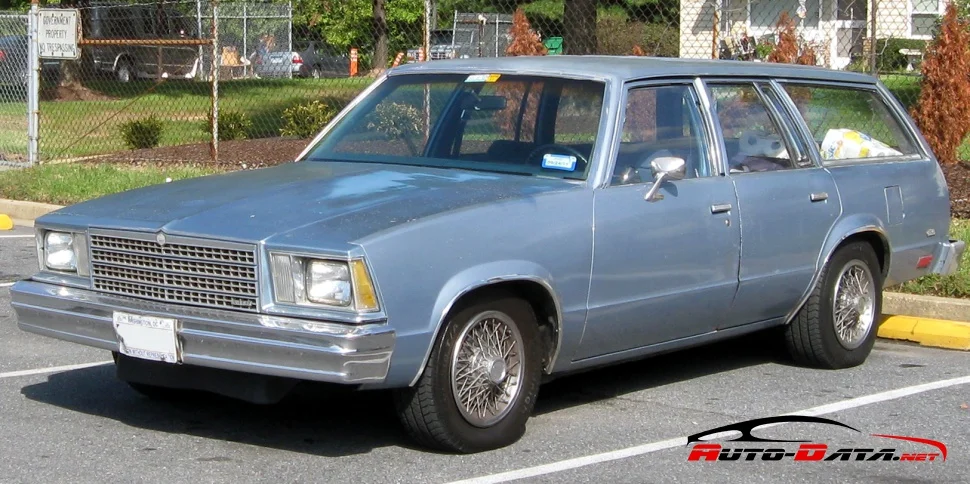 Chevrolet Malibu 3.3 V6 (94 Hp) CAT1978 - 1979 - 1