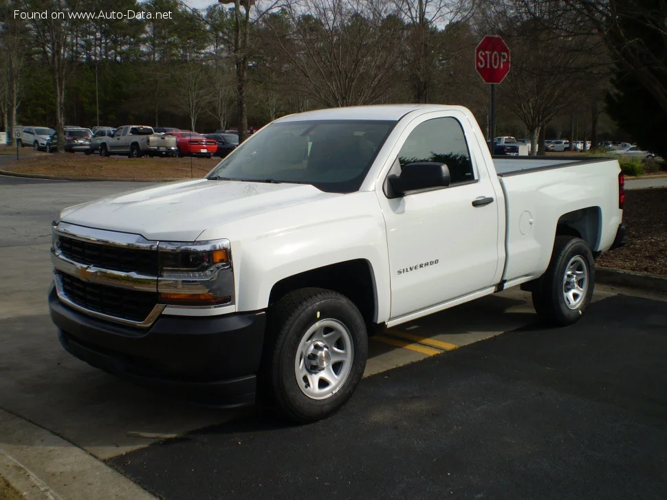 Chevrolet Silverado 1500 Chevrolet Silverado 1500 III (facelift 2016) Regular Cab Standard Box