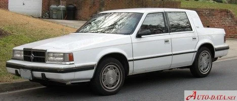 Chrysler Dynasty 2.5L (101 Hp)1988 - 1993 thumbnail 2