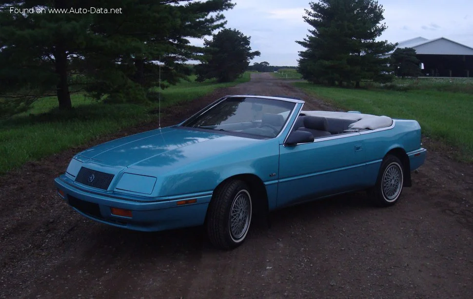 Chrysler LE Baron 2.5 i (101 Hp)1986 - 1993 - 1