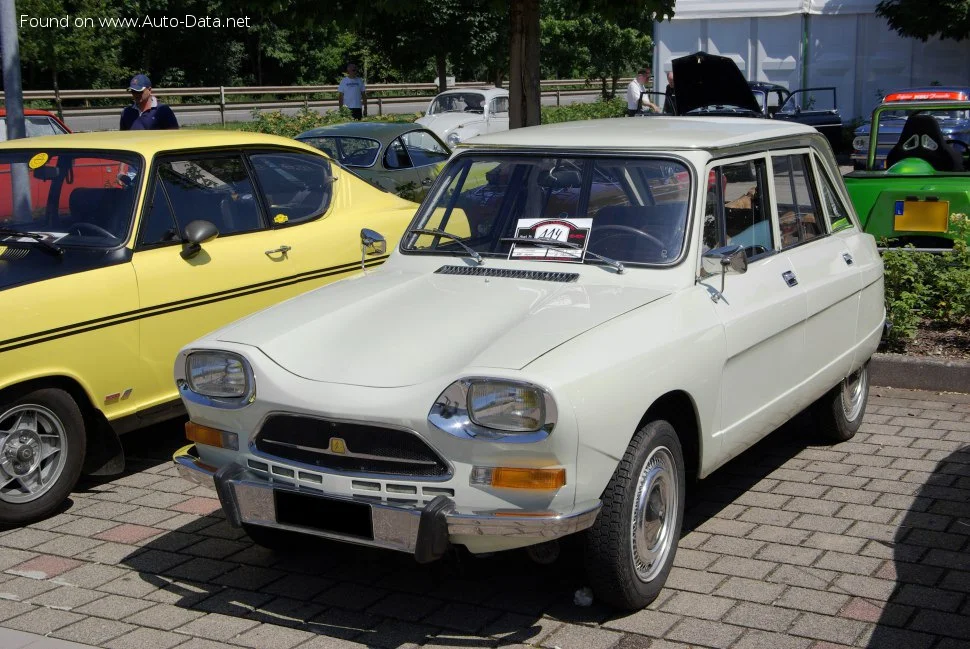 Citroen AMI 1.0 Super (54 Hp)1973 - 1976 - 1