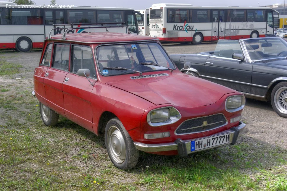 Citroen AMI 0.6 (33 Hp)1969 - 1973 - 1