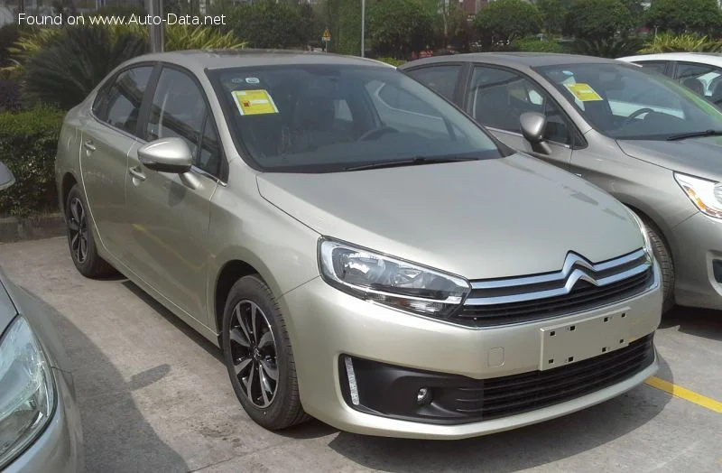 Citroen C4 Citroen C4 L Sedan (Phase II, 2016)