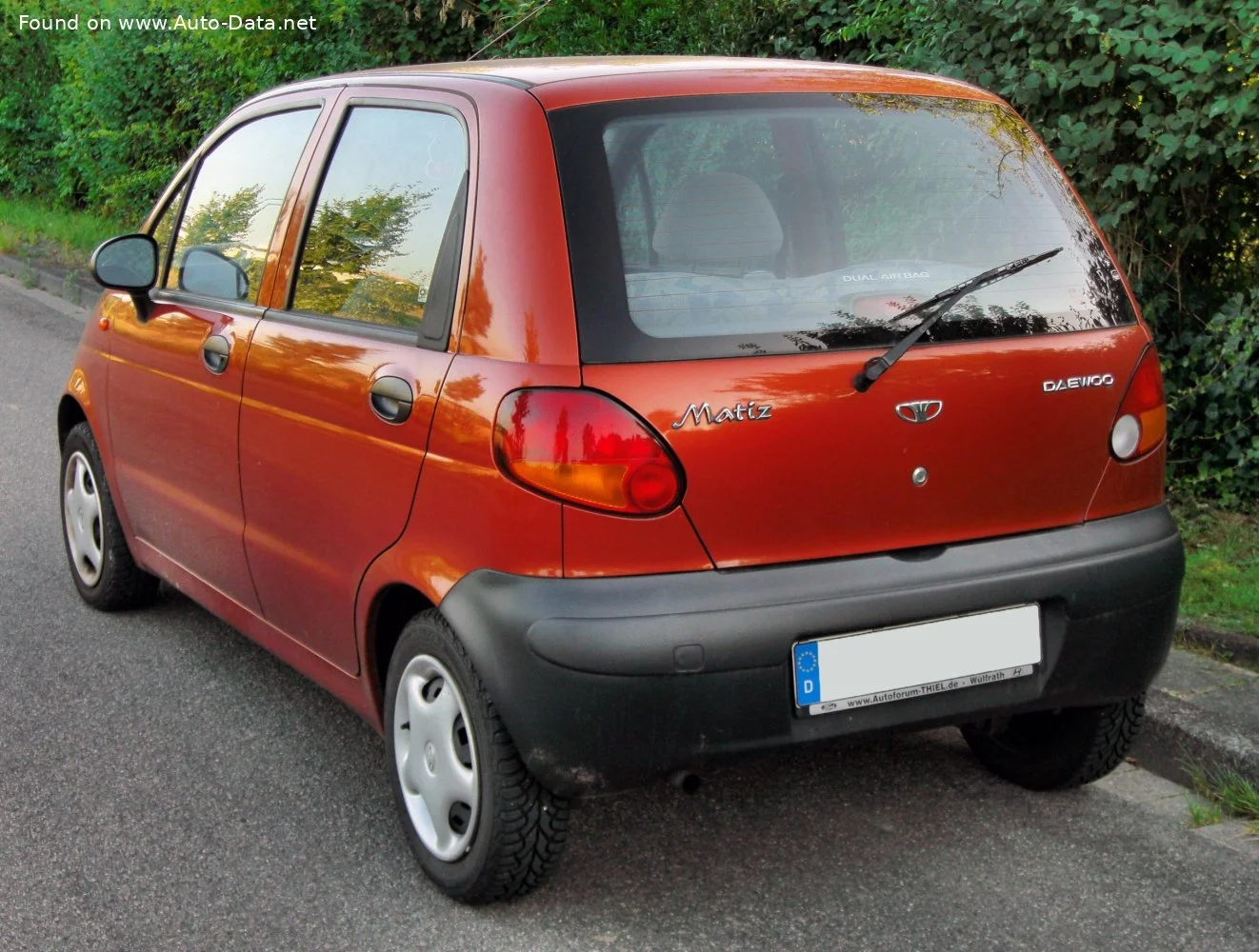 Daewoo Matiz 0.8 i (52 Hp)1998 - 2000 thumbnail 2