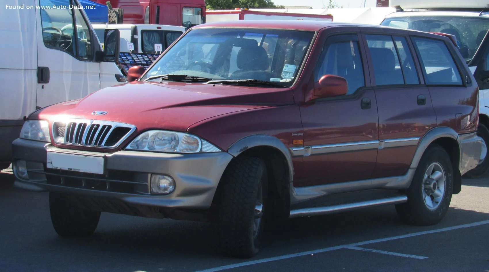 Daewoo Musso 2.0 i 16V (126 Hp)1999 - 2002 - 1