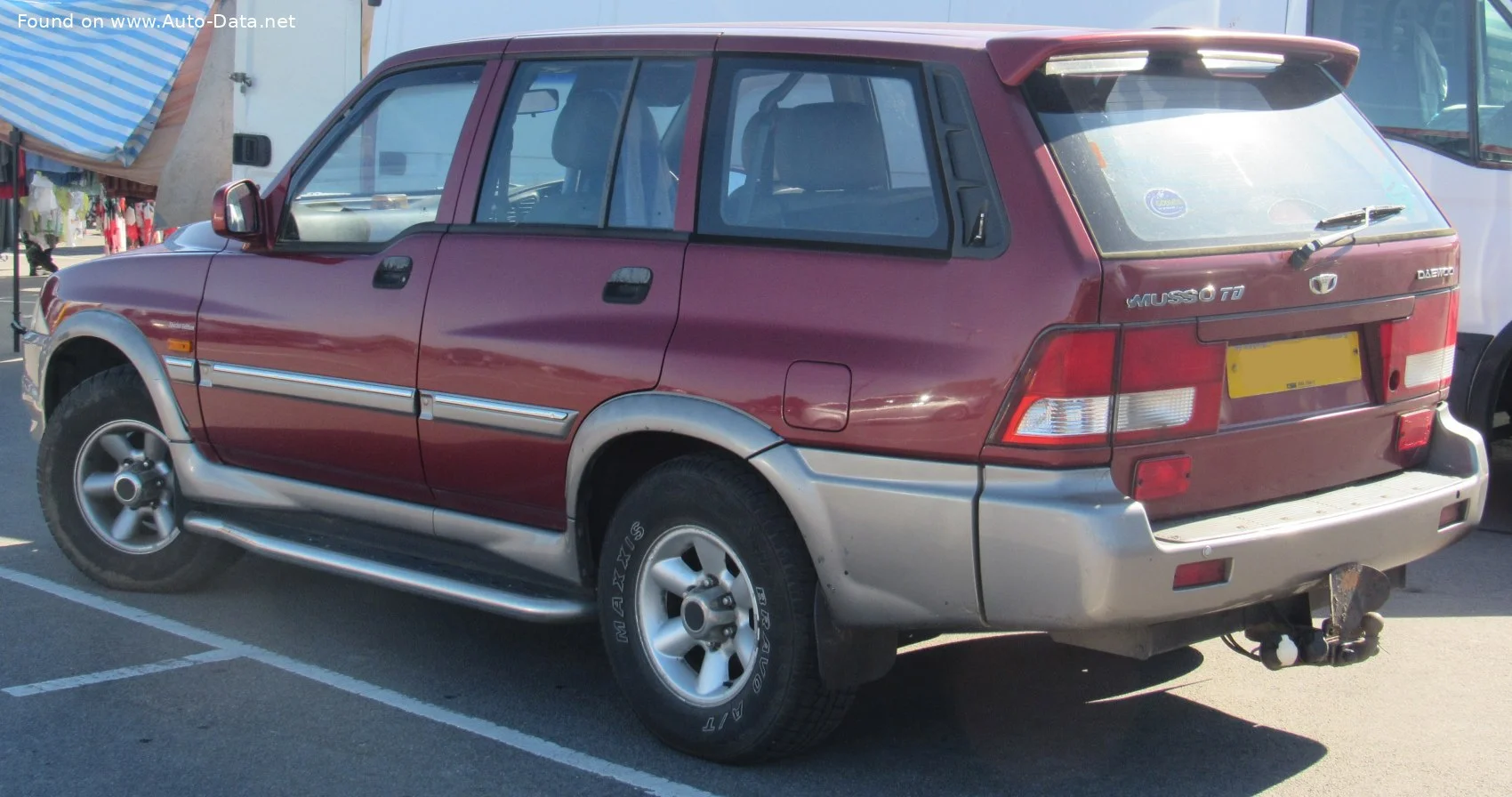 Daewoo Musso 2.0 i 16V (126 Hp)1999 - 2002 thumbnail 2