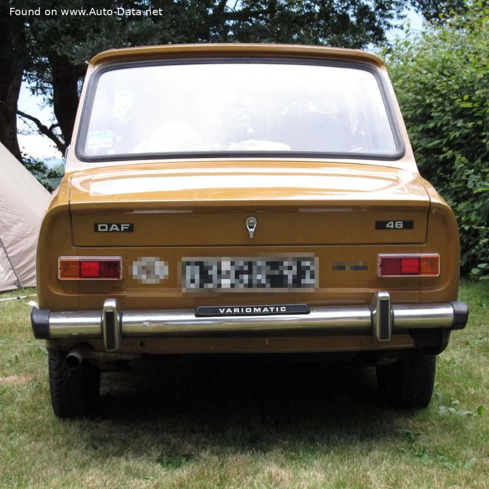 DAF 46 0.8 DE LUXE (34 Hp)1974 - 1975 thumbnail 5