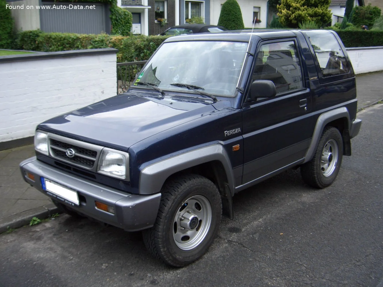 Daihatsu Feroza 1.6 i 16V (95 Hp)1988 - 1998 - 1