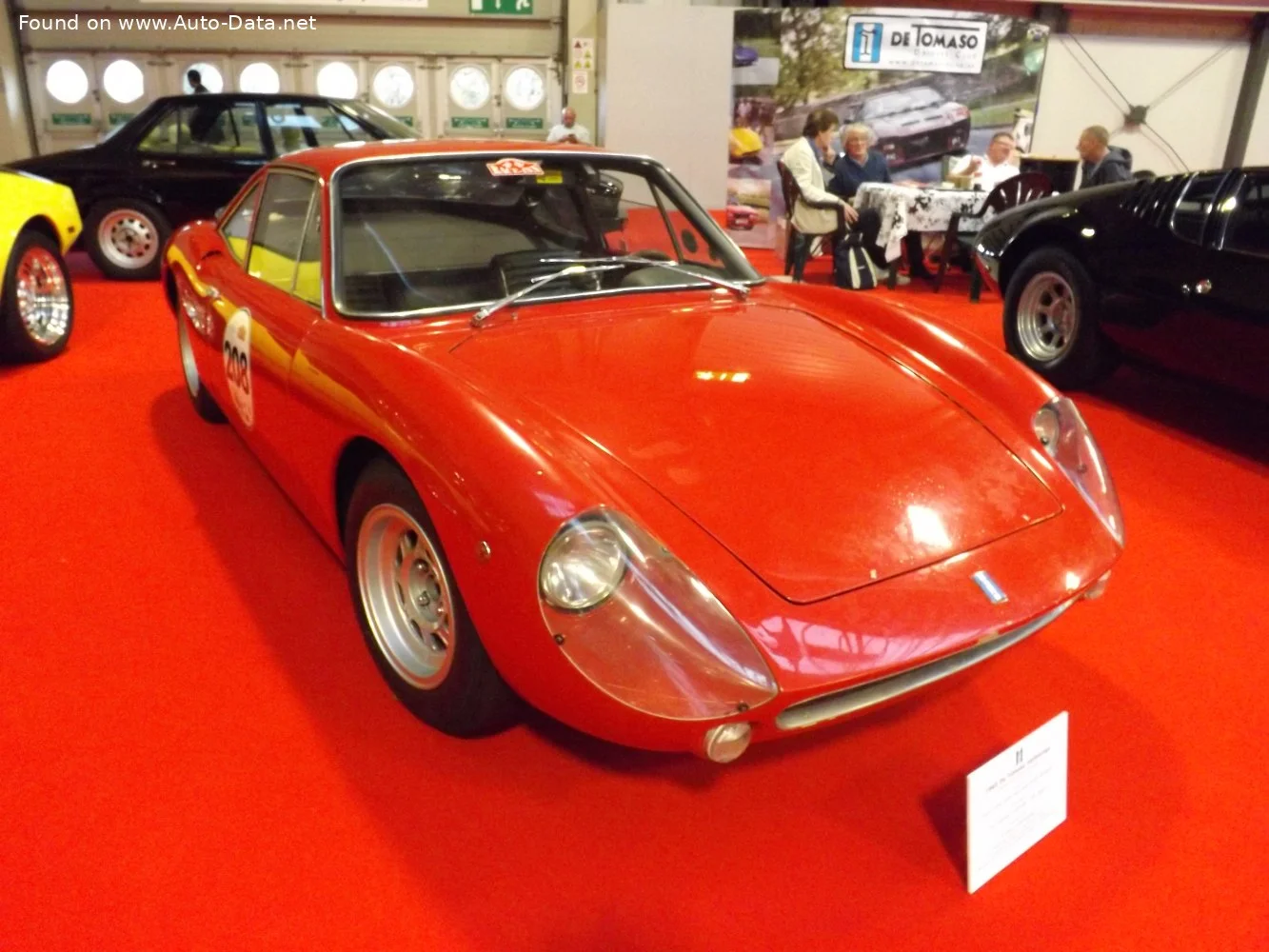 De Tomaso Vallelunga 1500 (135 Hp)1964 - 1968 thumbnail 2