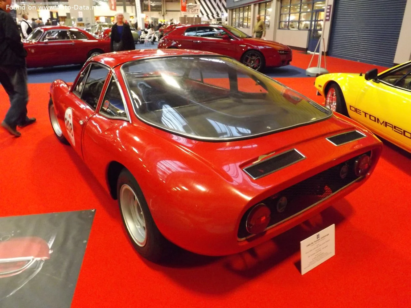 De Tomaso Vallelunga 1500 (135 Hp)1964 - 1968 thumbnail 4