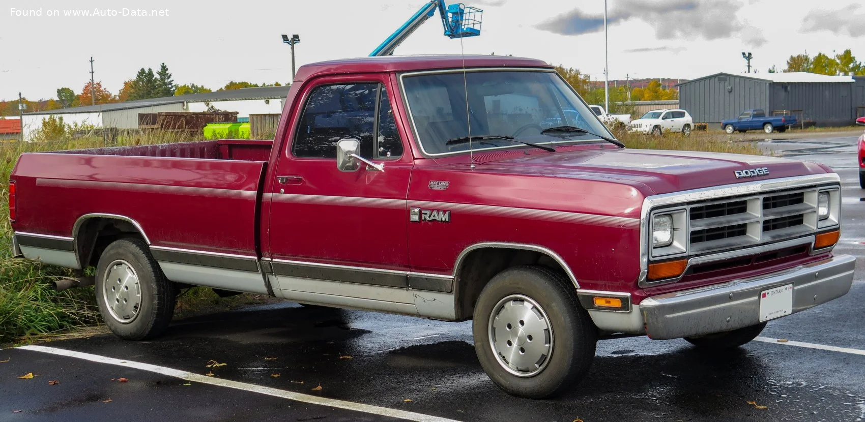 Dodge RAM D150 S 3.9 V6 (125 Hp)1990 - 1992 thumbnail 15