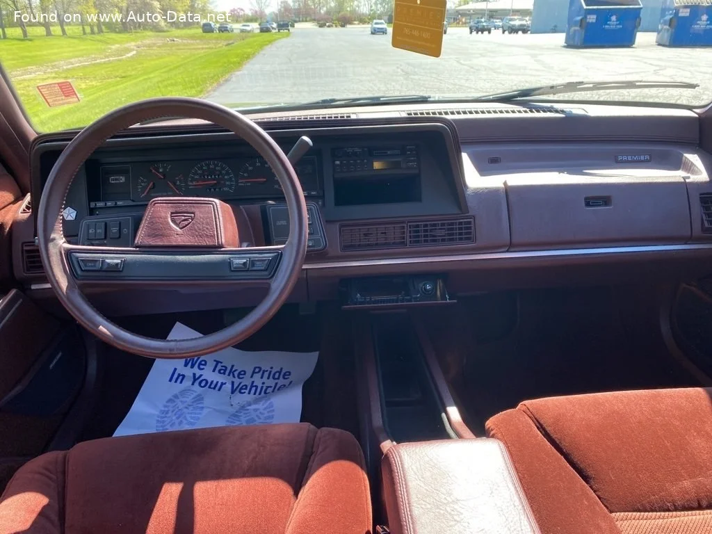 Eagle Premier 3.0 i V6 (152 Hp)1987 - 1993 thumbnail 3