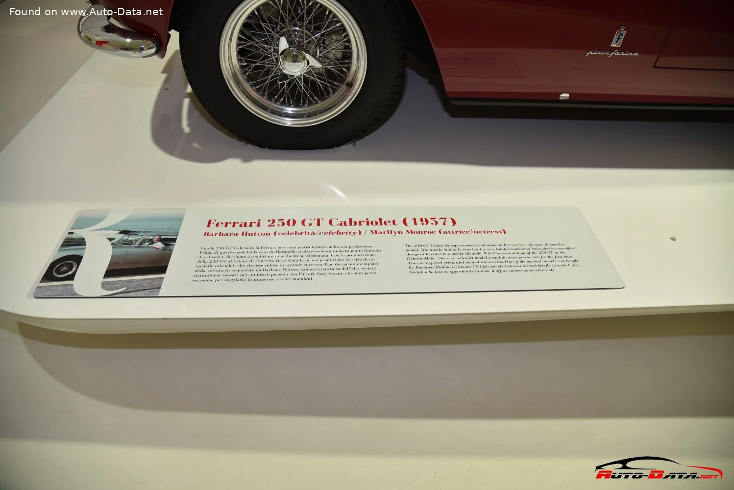 Ferrari 250 GT 3.0 V12 (240 Hp)1957 - 1962 thumbnail 7