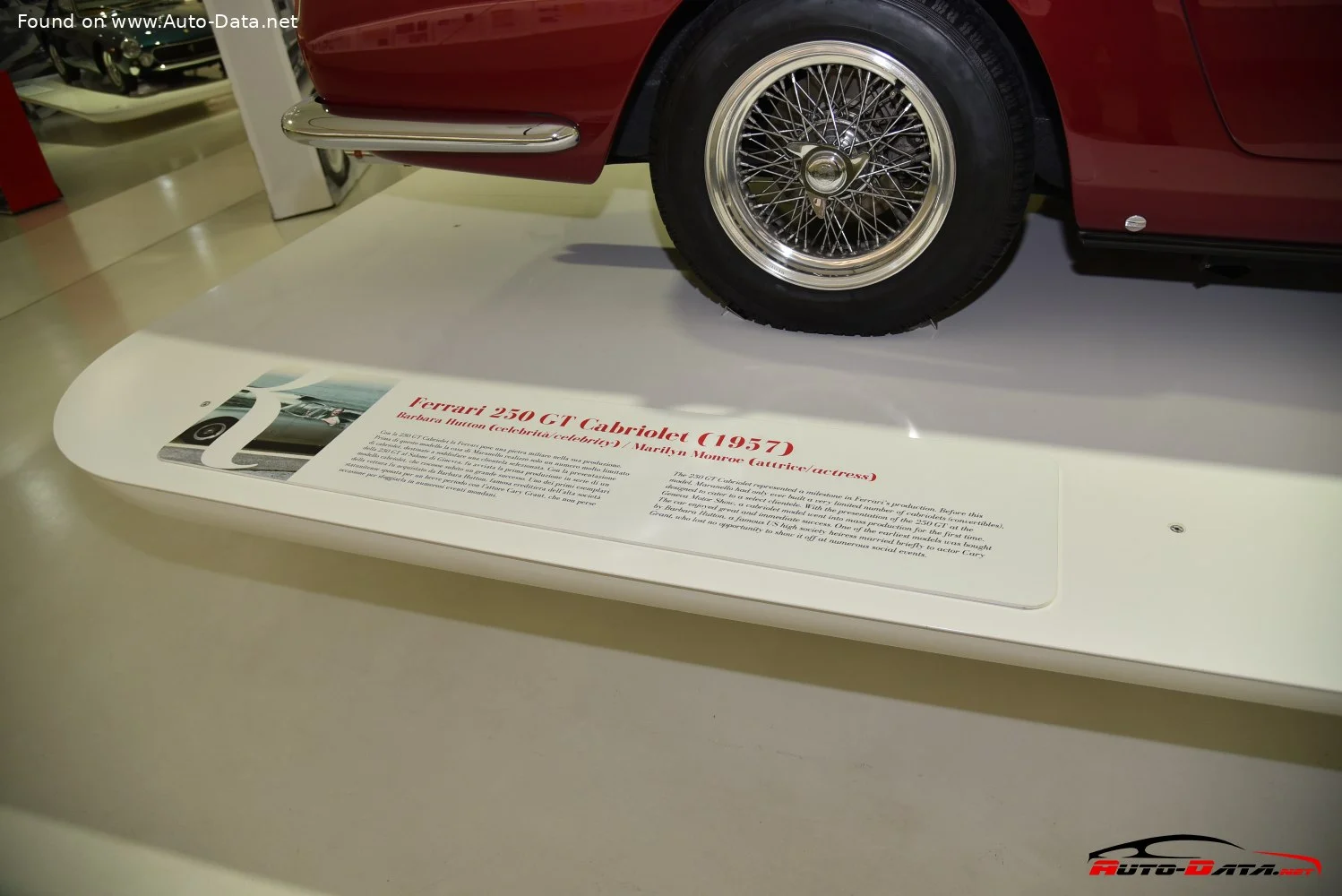 Ferrari 250 GT 3.0 V12 (240 Hp)1957 - 1962 thumbnail 8