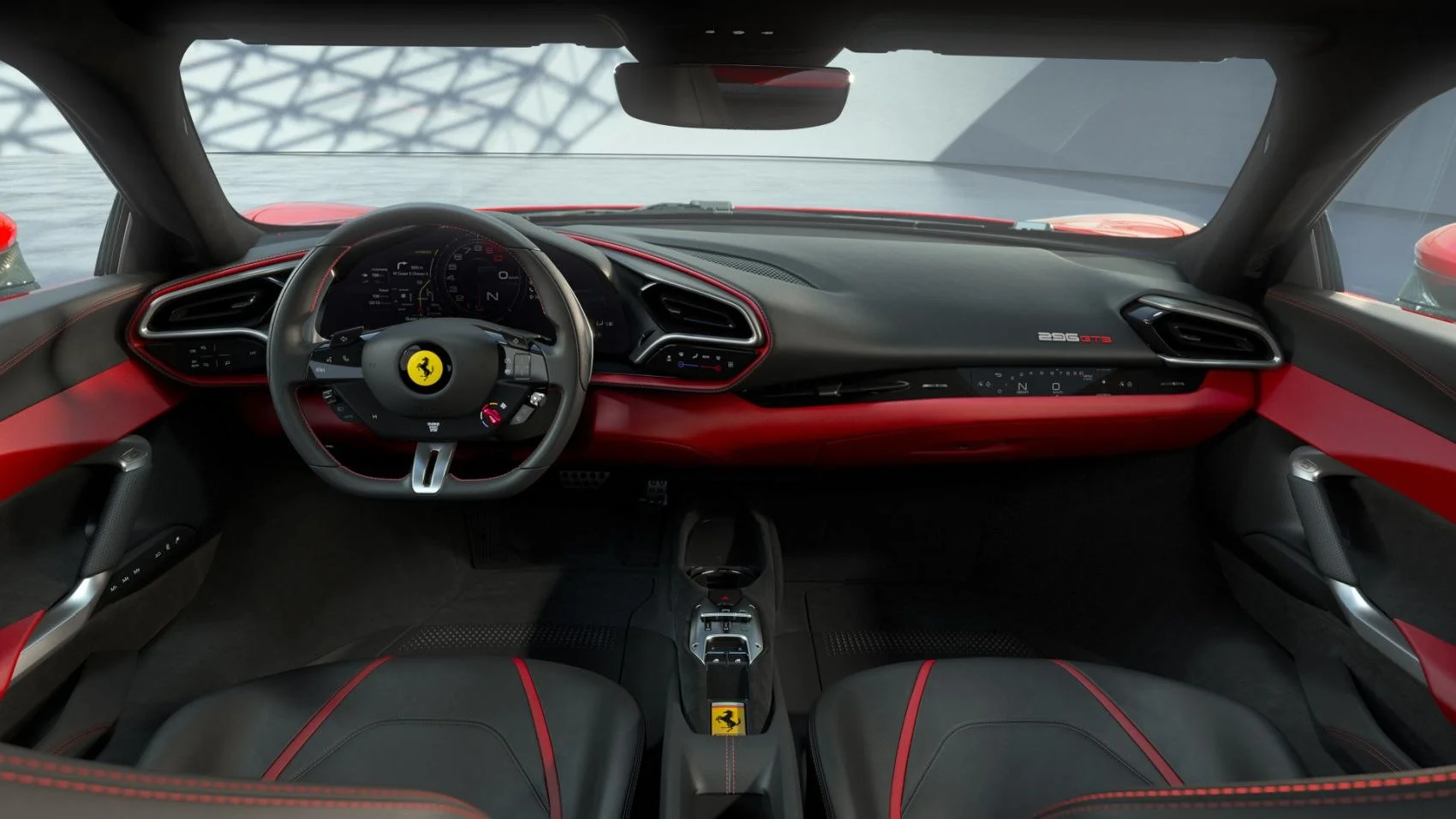 Ferrari 296 3.0 V6 (830 Hp) Plug-in Hybrid F1 DCT2022 - thumbnail 6