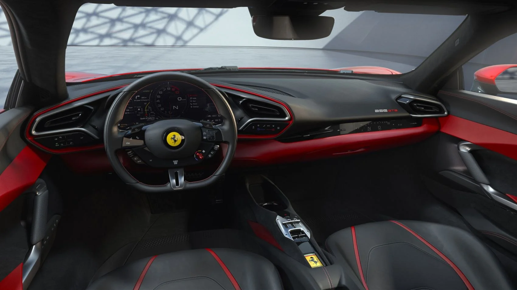 Ferrari 296 3.0 V6 (830 Hp) Plug-in Hybrid F1 DCT2022 - thumbnail 7