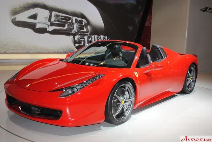 Ferrari 458 4.5 V8 (570 Hp)2011 - 2015 thumbnail 12