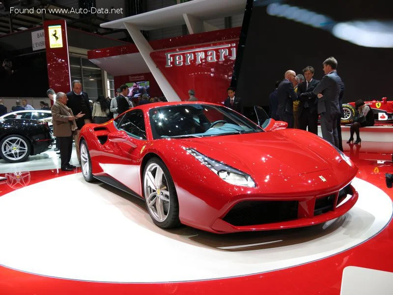 Ferrari 488 3.9 V8 (670 Hp) DCT2015 - 2019 thumbnail 13