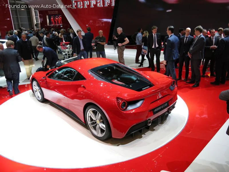 Ferrari 488 3.9 V8 (670 Hp) DCT2015 - 2019 thumbnail 14