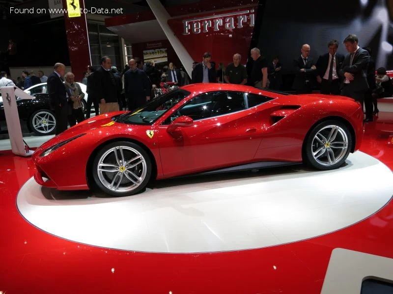 Ferrari 488 3.9 V8 (670 Hp) DCT2015 - 2019 thumbnail 15
